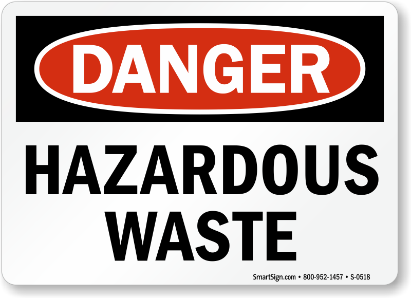 Sewage is hazardous waste and can make you sick