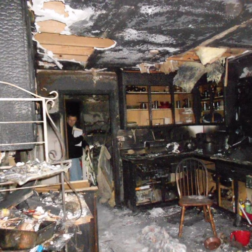 Smoke damage